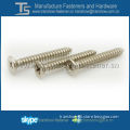 nickel plated philips CSK head self tapping screws